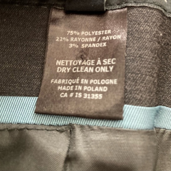 Tavan & Mitto suit with skirt Dark Grey size 4 US - Picture 8 of 9